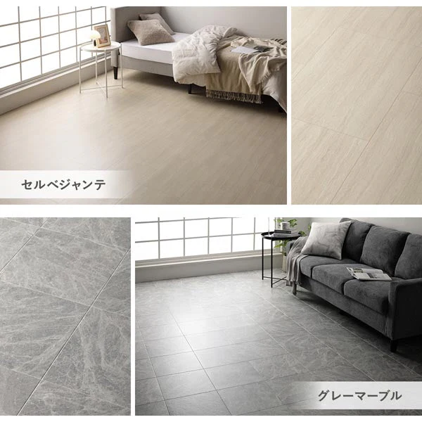 日本製クッションフロア アッシュグレイ - Image 7