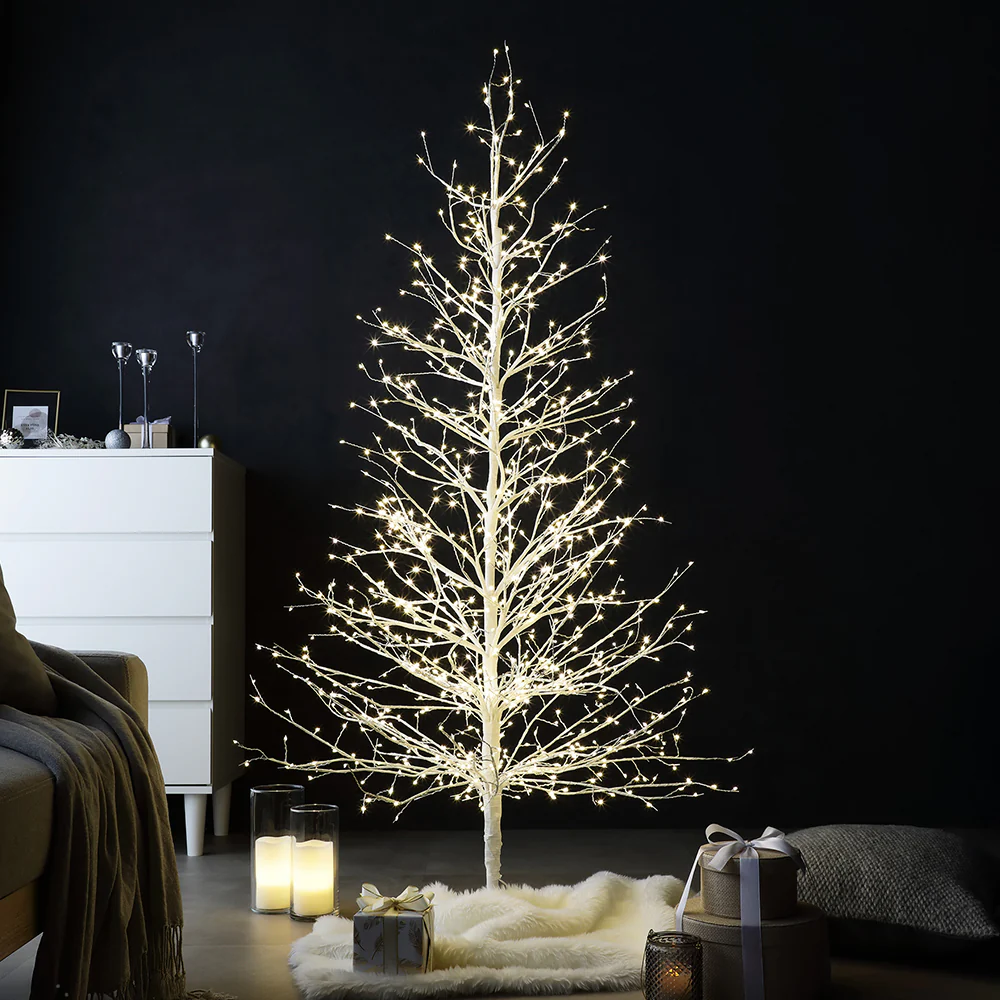 【クリスマス】 ノーブルブランチツリー（フラッシュ仕様 LED ・ 自動タイマー） 高さ約120cm - Image 25