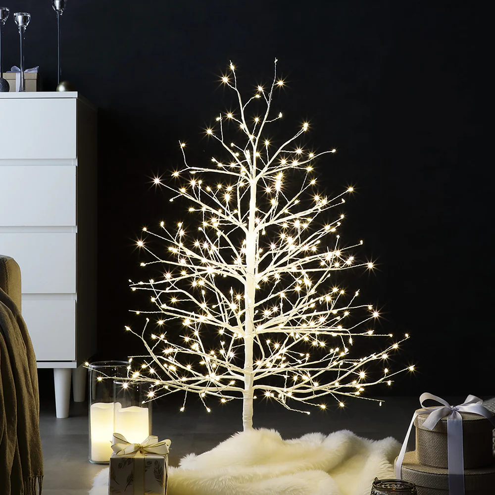 【クリスマス】 ノーブルブランチツリー（フラッシュ仕様 LED ・ 自動タイマー） 高さ約120cm - Image 24
