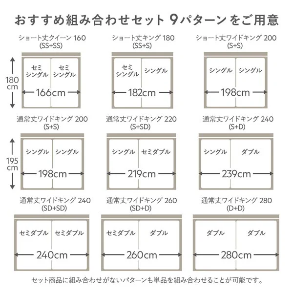 引き出し4杯大容量ベッド 宮付きタイプ『Slektia スレクティア』連結サイズ ブラウン - Image 9