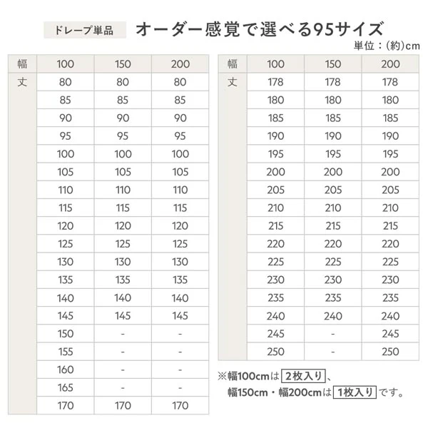 【ドレープ2枚】 日本製 とろみ質感のパール調2級遮光カーテン 幅100cm×2枚 ライトブルー - Image 22